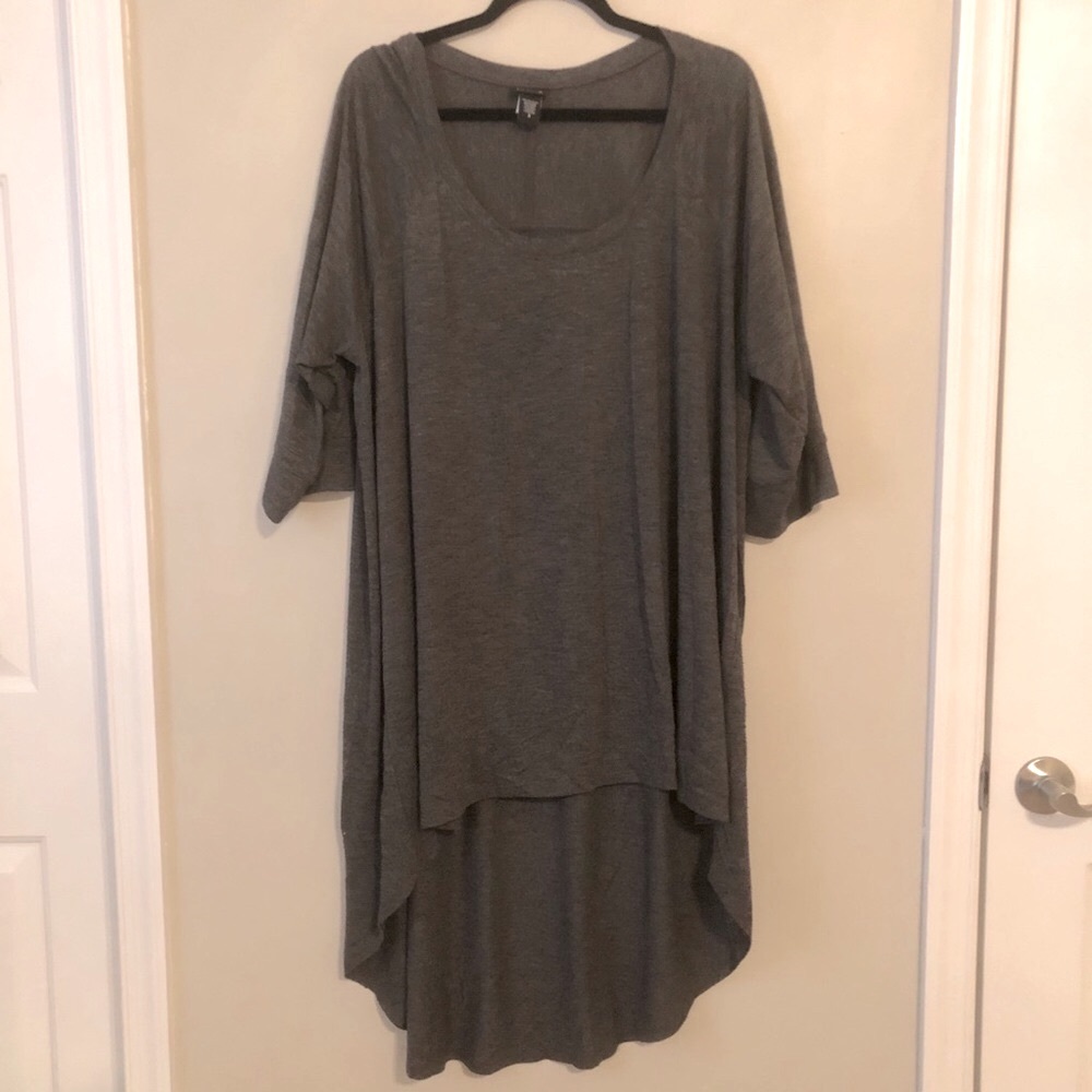 Torrid High Low Tunic 3/4 Length Sleeves